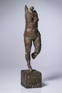 Aufstrebend, 2004, bronze, size 15cm