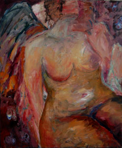 Engel, 2004, oil/canvas, 120x100cm