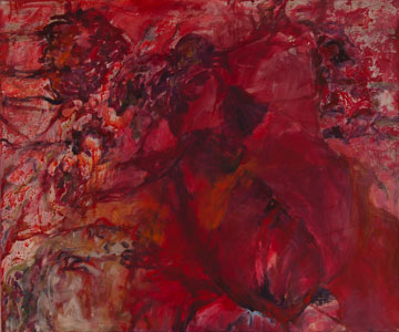 Herzschlag, 2002 - 2011, oil/canvas, 100x120cm