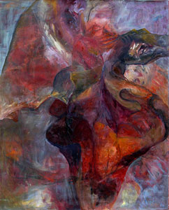 Salsa, 2002, oil/canvas, 200x160cm