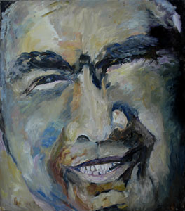 Max Schmeling, 2005, oil/canvas, 160x140cm